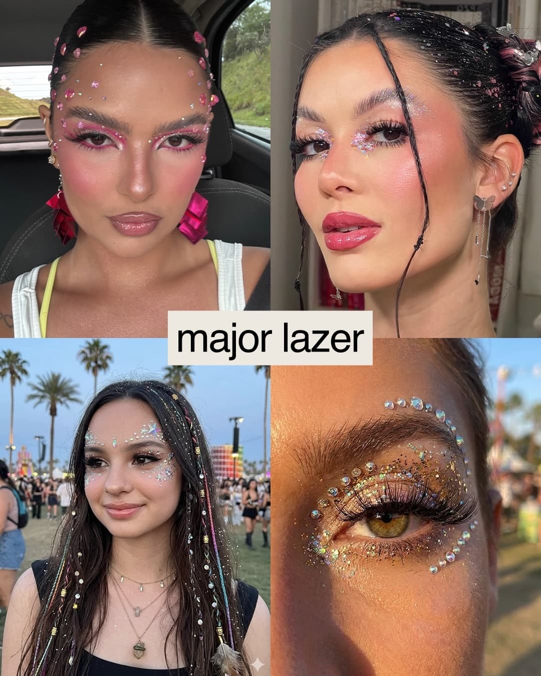 OSHEAGA makeup inspo, slide 9